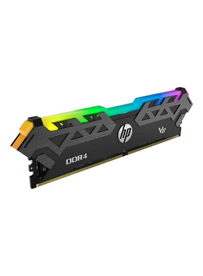 HP - V8 RGB 8GB DDR4 3600MHz CL18 Desktop Memory Black - Image 1