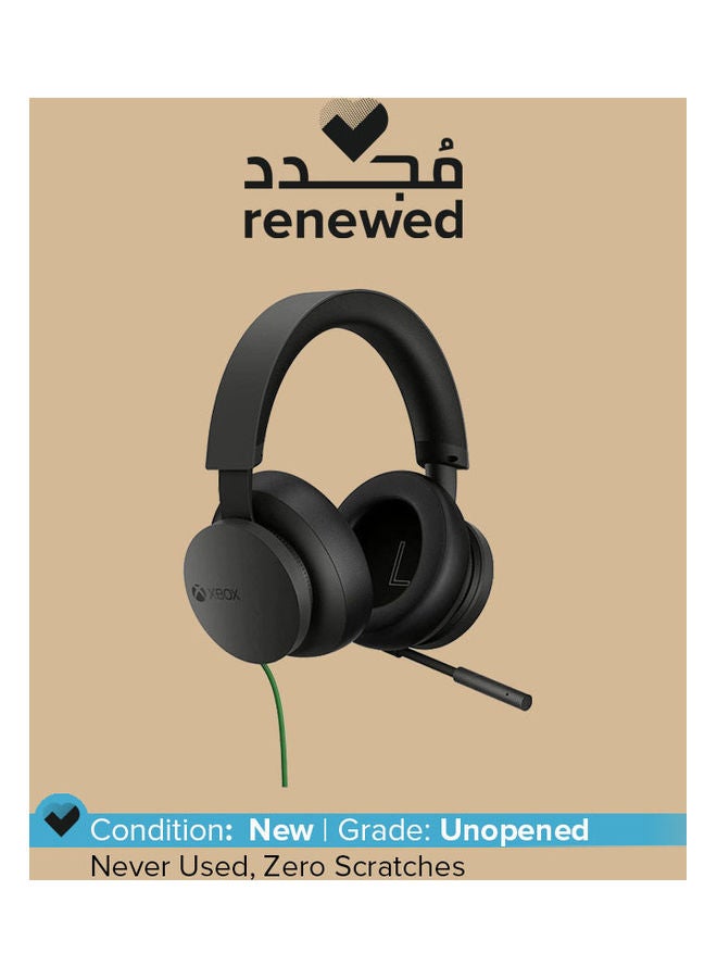 مايكروسوفت Renewed - Stereo Headset For Xbox Series X|S/Xbox One And Windows 10 Devices - Image 1