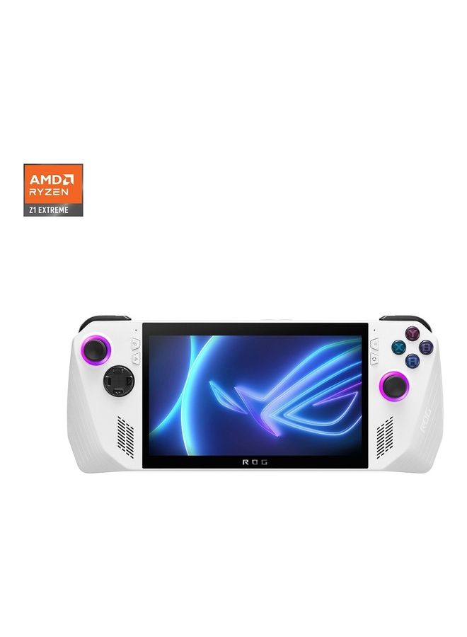ASUS Rog Ally Rc71L White Gaming Handheld Amd Ryzen Z1 Extreme 16Gb 512Gb Ssd Radeon Navi3 12Gb Vram Win11 Home 7 Inch 120Hz 7Ms Gorilla Glass Dxc Touch Screen Fingerprint Free 3 Months Xbox Game Pass White with 3M Xbox pass  - Image 1