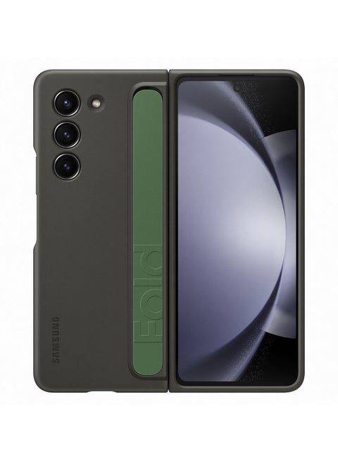 Galaxy Z Fold 5 Standing Cover With Strap Graphite
