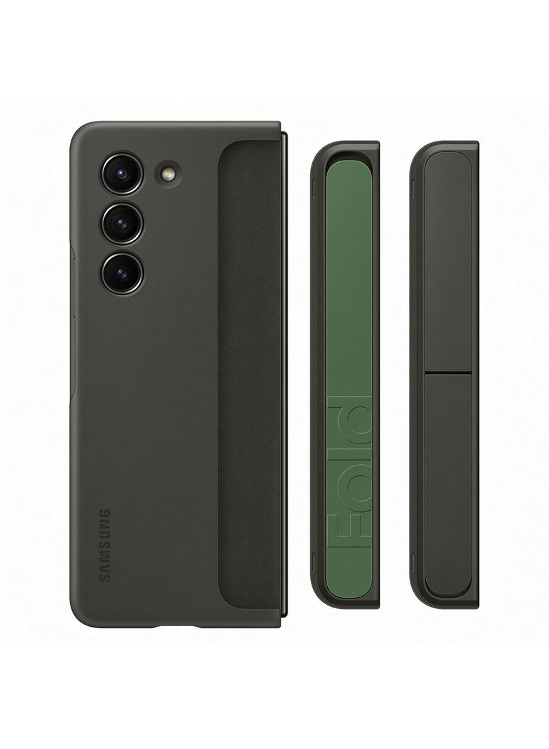 Samsung - Galaxy Z Fold 5 Standing Cover With Strap Graphite - Image 1
