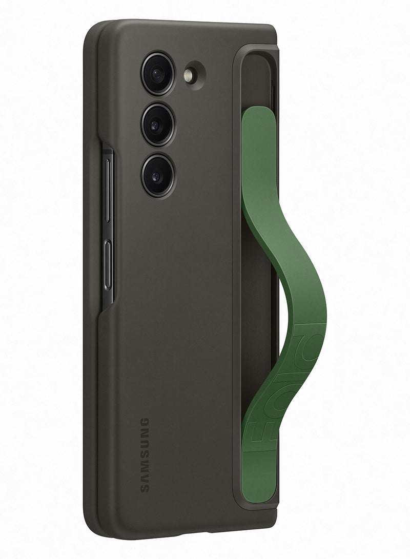 Samsung - Galaxy Z Fold 5 Standing Cover With Strap Graphite - Image 1