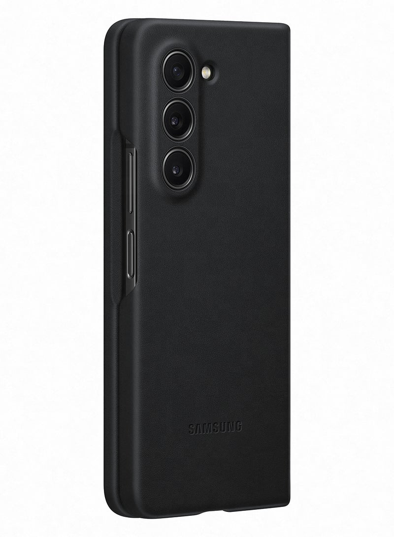 سامسونج غطاء جلدي صديق للبيئة لهاتف Galaxy Z Fold 5 - Image 4
