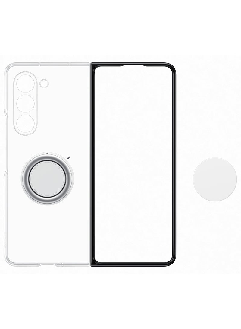 Samsung - Galaxy Z Fold 5 Clear Gadget Case Transparent - Image 1