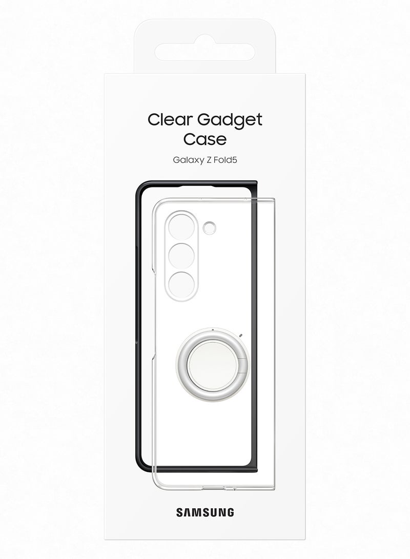 Samsung - Galaxy Z Fold 5 Clear Gadget Case Transparent - Image 1