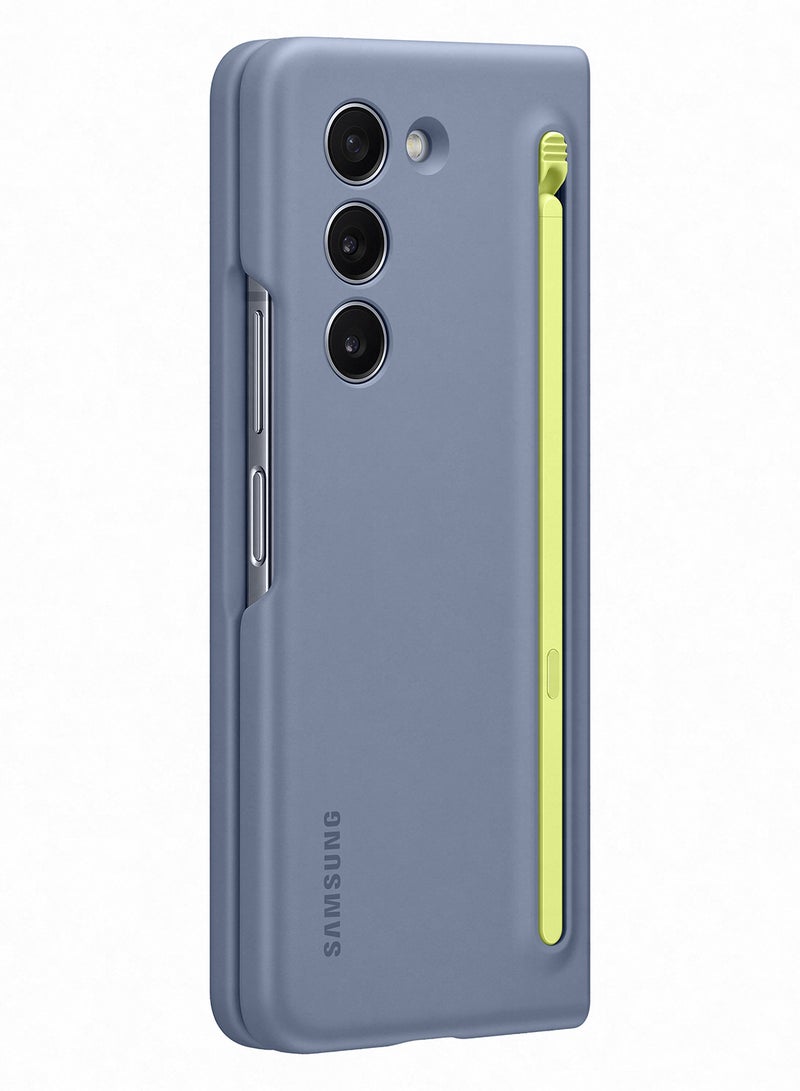 Samsung - Galaxy Z Fold5 Slim S Pen Case Blue - Image 1
