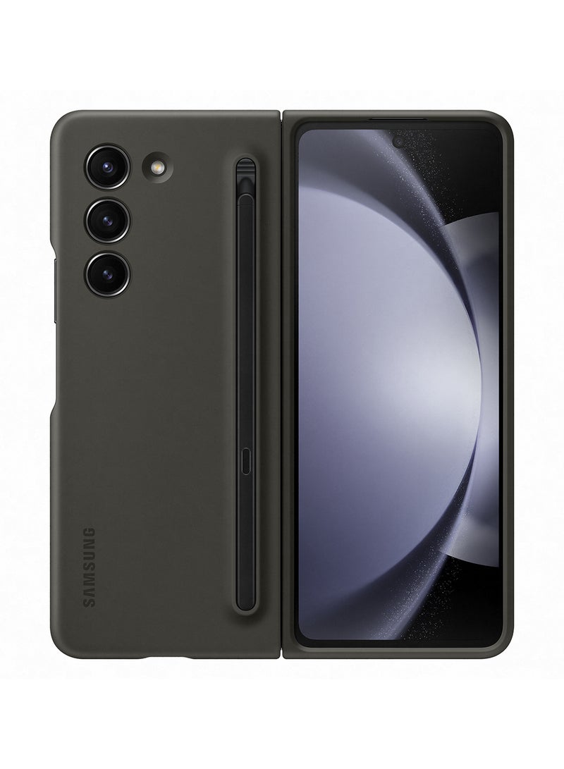 Samsung - Galaxy Z Fold 5 Slim Case With Pen Graphite - Image 1