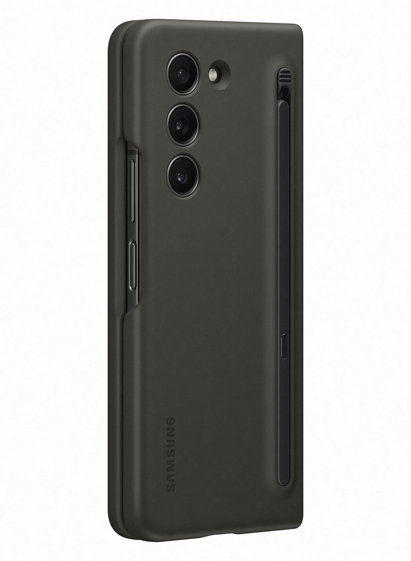 Samsung - Galaxy Z Fold 5 Slim Case With Pen Graphite - Image 1