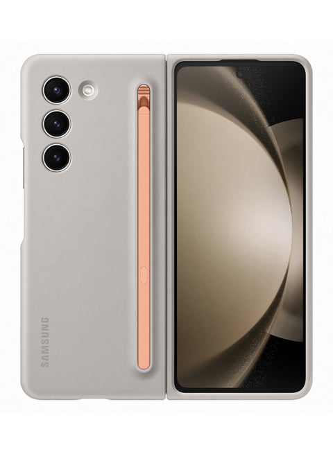 Galaxy Z Fold 5 Slim Case With Pen Sand