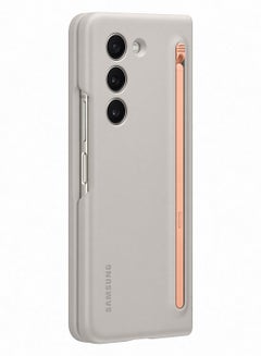 Samsung Galaxy Z Fold 5 Slim Case With Pen Sand  - Image 3
