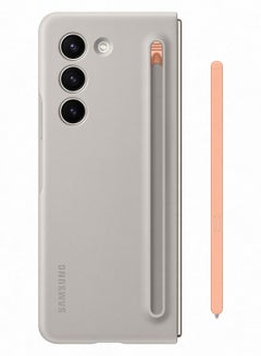 Samsung Galaxy Z Fold 5 Slim Case With Pen Sand  - Image 4