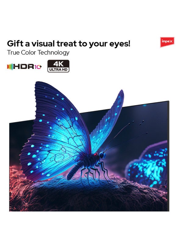 75 Inch 4K UHD Smart Google Led Tv EvoQ 75S4RBC2 Black