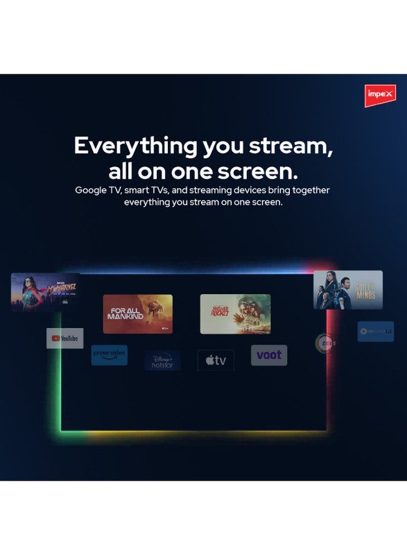 75 Inch 4K UHD Smart Google Led Tv EvoQ 75S4RBC2 Black