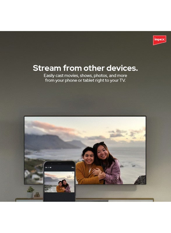 75 Inch 4K UHD Smart Google Led Tv EvoQ 75S4RBC2 Black