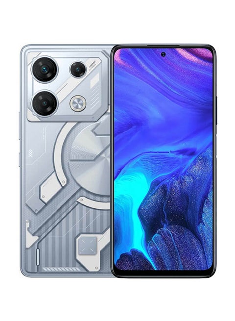 GT 10 Pro Dual SIM Mirage Sliver 8+8GB RAM 256 GB 5G - KSA Version