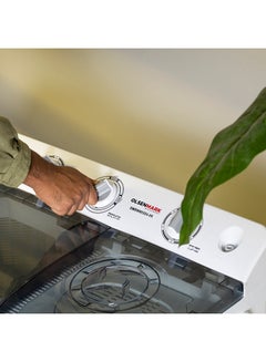 Olsenmark Twin Tub Semi Automatic Washing Machine OMSWM5504-8K White  - Image 4