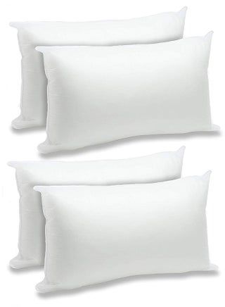 4 Pieces Microfiber Rectangular Cushion Filler microfiber White 50x30cm - v1690376292/N35900918A_1