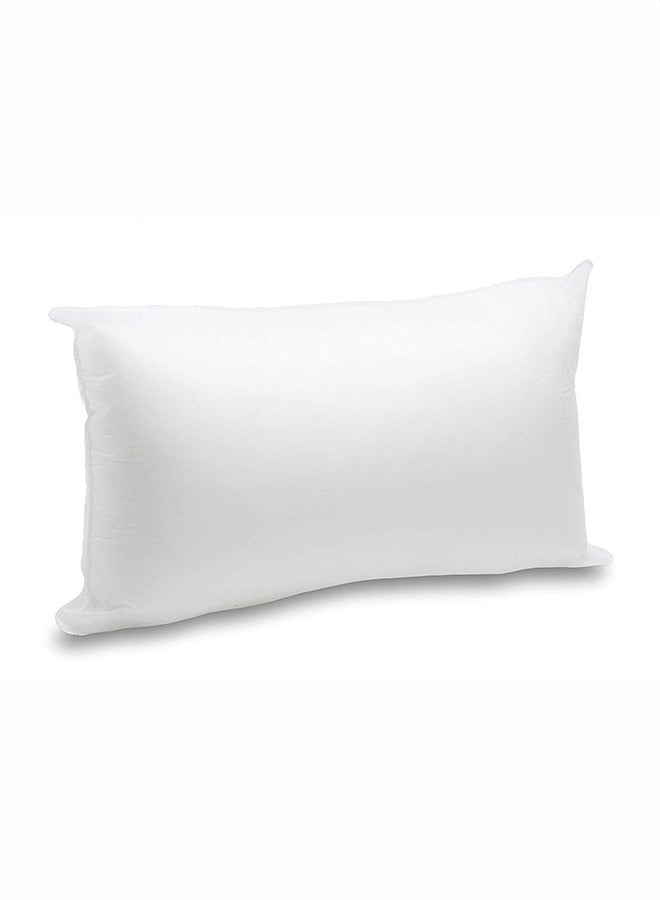 Kunzita - Microfiber Rectangular Cushion Filler Microfiber White 50x30cm - Image 1