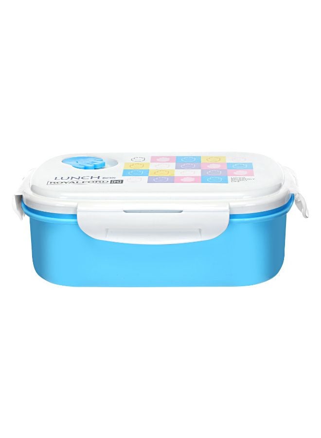Royalford Lunch Box With Water Bottle Blue/White Water Bottle 650Ml, Lunch Box Pink/Blue/White - Assorted - Image 3