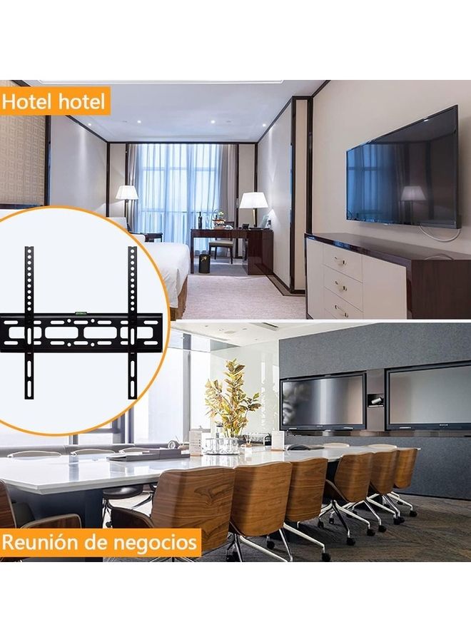 MARGOUN TV Wall Mount T52-A Hanger Monitor for 26 To 65 Inch Screens Easy Center Black - Image 2