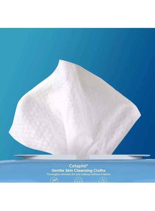 سيتافيل مجموعة من قطعتين مناديل مبللة لطيفة لتنظيف البشرة، غير معطرة - 50 قيراط - Image 3