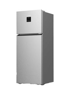 600L Top Mount Double Door Refrigerator With Led Display, Automatic Defrost Freezer, A+ Energy Efficiency Grade, Super Cooling And Freezer Function, Big Capacity Fridge 476.69 kW KR-REF600T Silver