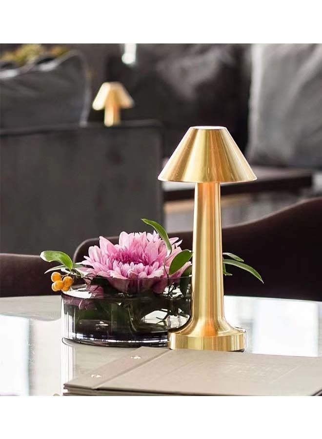 ADDFiT LED Table Lamp Gold - Image 2