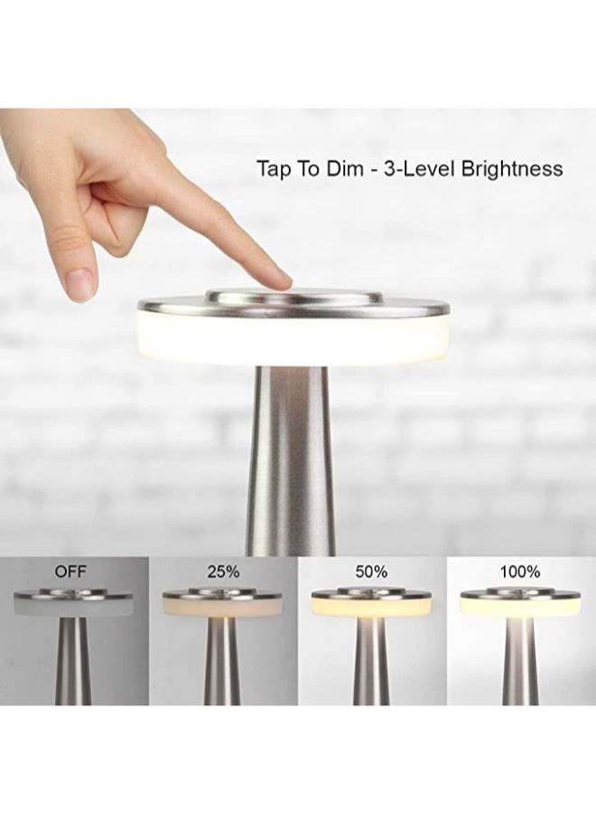 ADDFiT LED Desk Lamp With Sensor Silver - Image 4