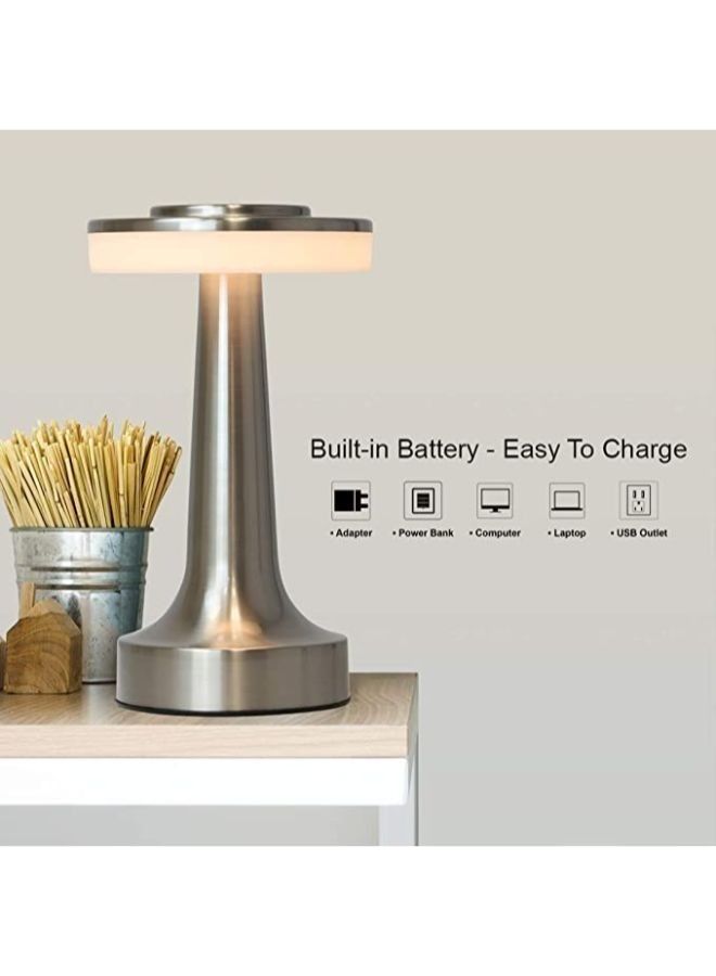 ADDFiT LED Desk Lamp With Sensor Silver - Image 3