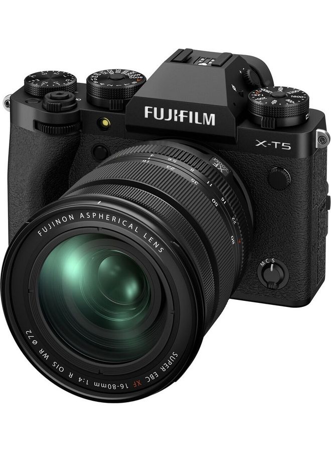 Digital Camera X-T5 Black - XF16-80MM Kit