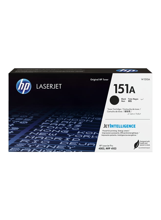 HP 151A LaserJet Toner Cartridge (W1510A) Black