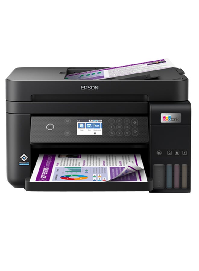 EPSON L6270 Inkjet Printer Black  - Image 1
