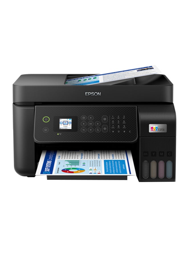 EPSON - Eco Tank L5290 Inkjet Printer Black - Image 1