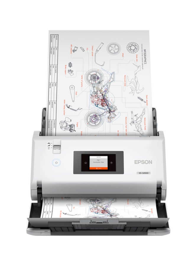 EPSON WorkForce DS-32000 Inkjet Printer White  - Image 2