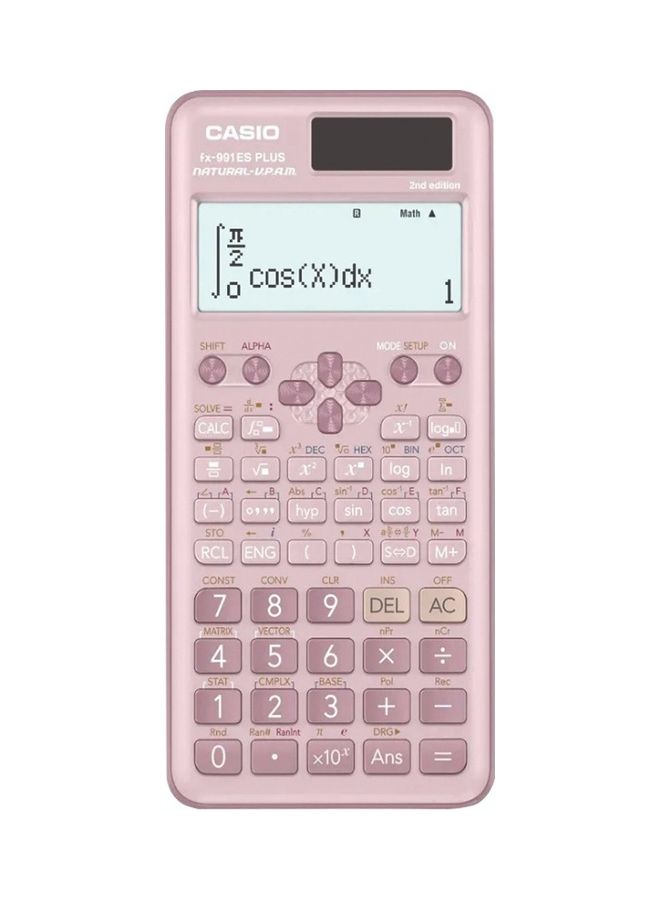 CASIO Casio Calculator FX-991ESPLUS Pink  - Image 1