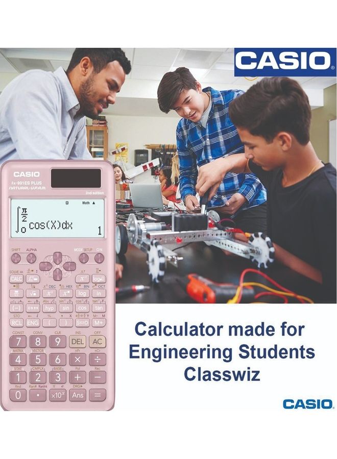 CASIO Casio Calculator FX-991ESPLUS Pink  - Image 3