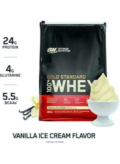 Optimum Nutrition Gold Standard 100% Whey Protein - Vanilla Ice Cream, 146 Servings  - Image 3