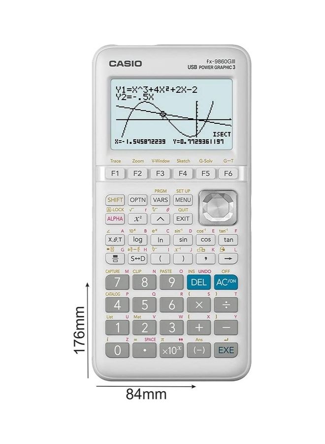 CASIO - FX-9860G III Advanced Graphic Calculator Multicolour - Image 1