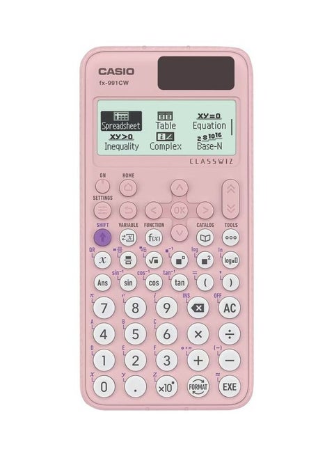 SCIENTIFIC CALCULATOR PINK - FX-991CW-PK Multicolour