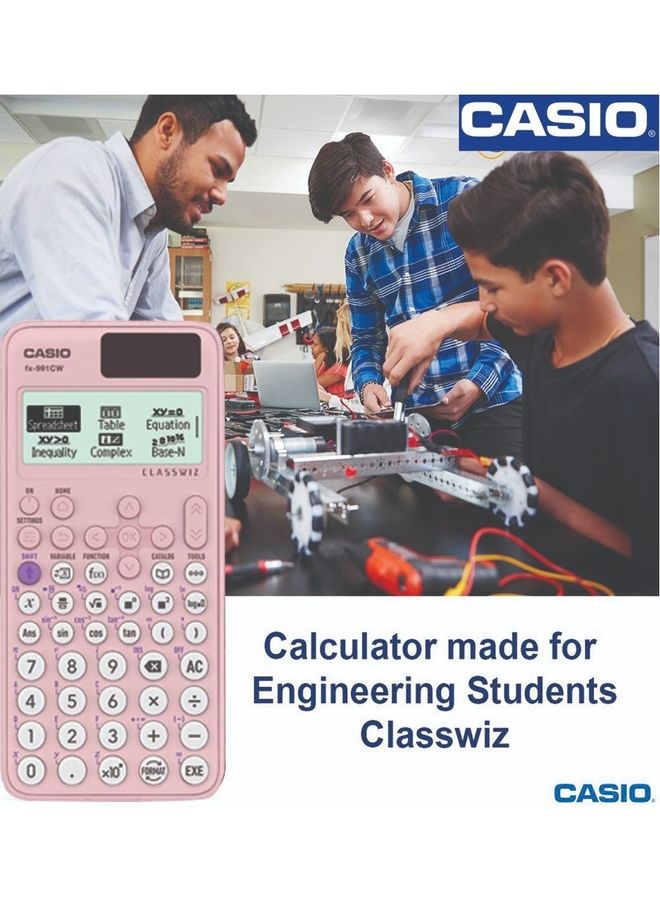 آلة حاسبة علمية باللون الوردي - FX-991CW-PK - v1690450427/N53423591A_5