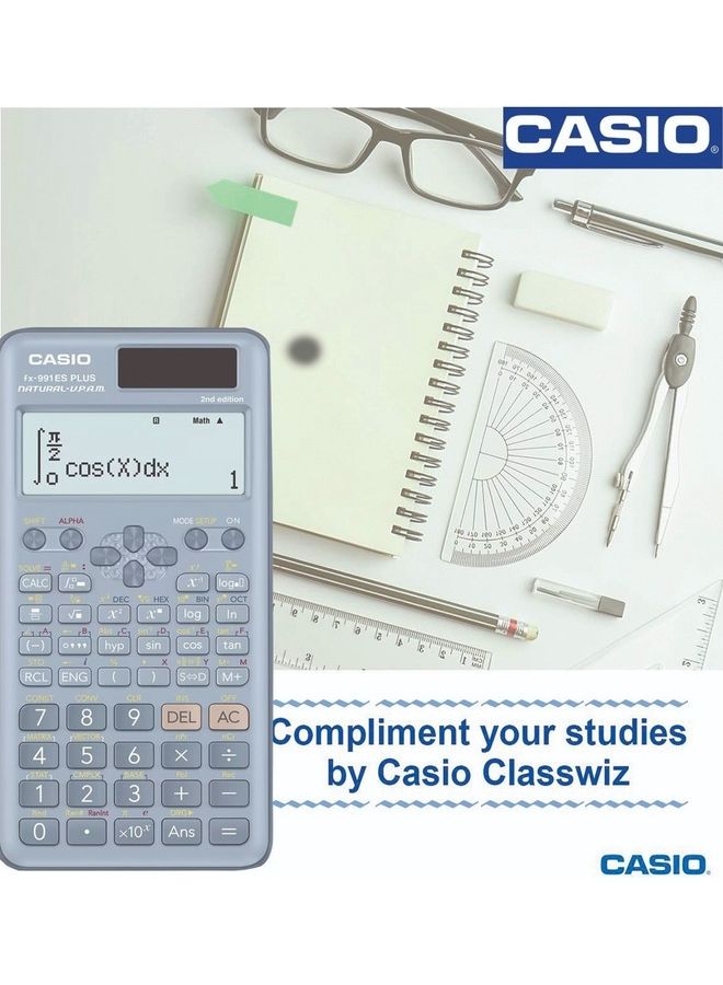 CASIO - Scientific Calculator FX-991ES 2 Blue - Image 1