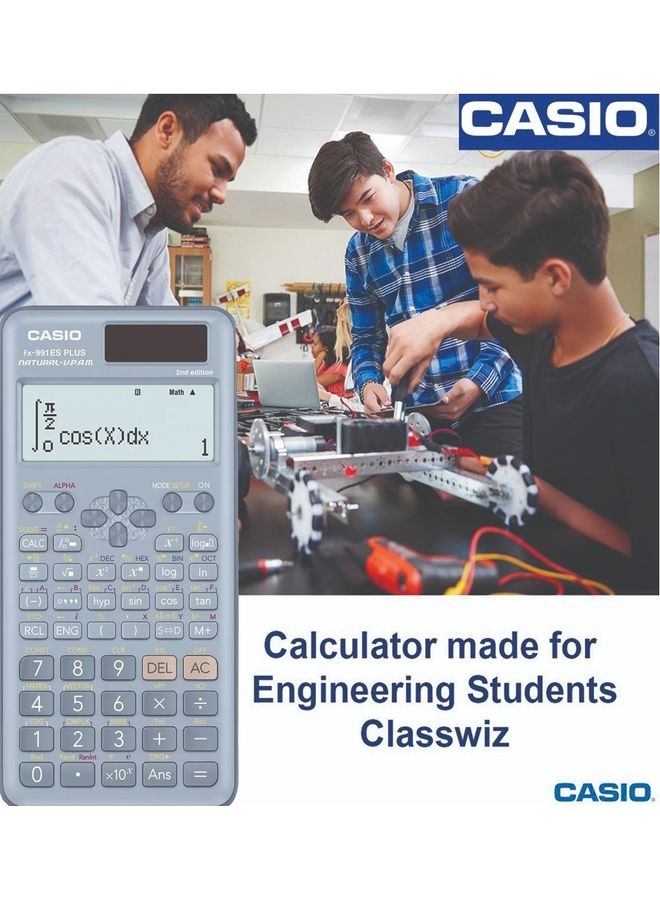 CASIO - Scientific Calculator FX-991ES 2 Blue - Image 1