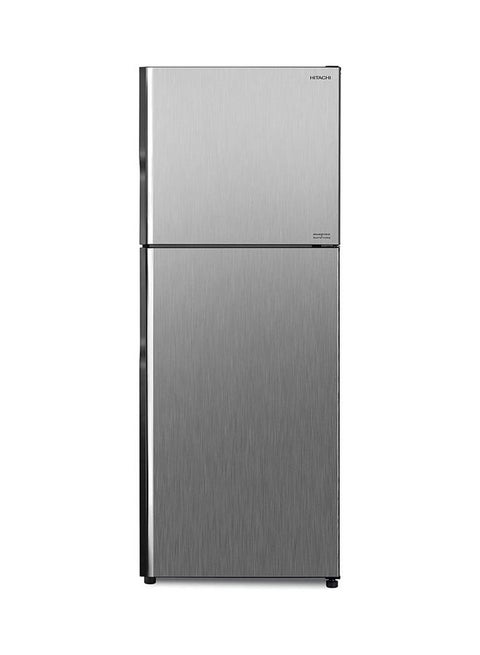 403L Gross 2 Doors Top Mount Refrigerator RVX505PUK9KPSV No Frost Double Door Fridge Freezer Inverter Control With Dual Fan Cooling Twist Ice Tray Triple Power Filter LED Light RVX505PUK9KPSV Platinum Silver