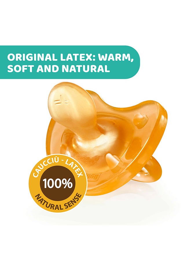 Chicco - PhysioForma Soft Latex Soother 6-16M 1Pc - Image 1
