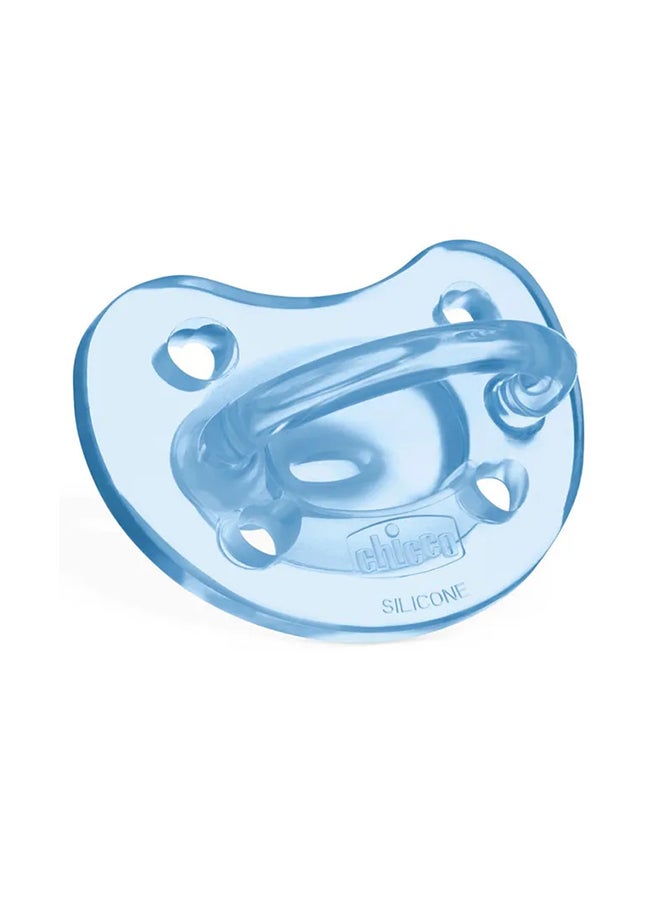 شيكو لهاية فيزيو سوفت من السيليكون لعمر بين 0-6 أشهر بلون أزرق، قطعة واحدة - Image 2