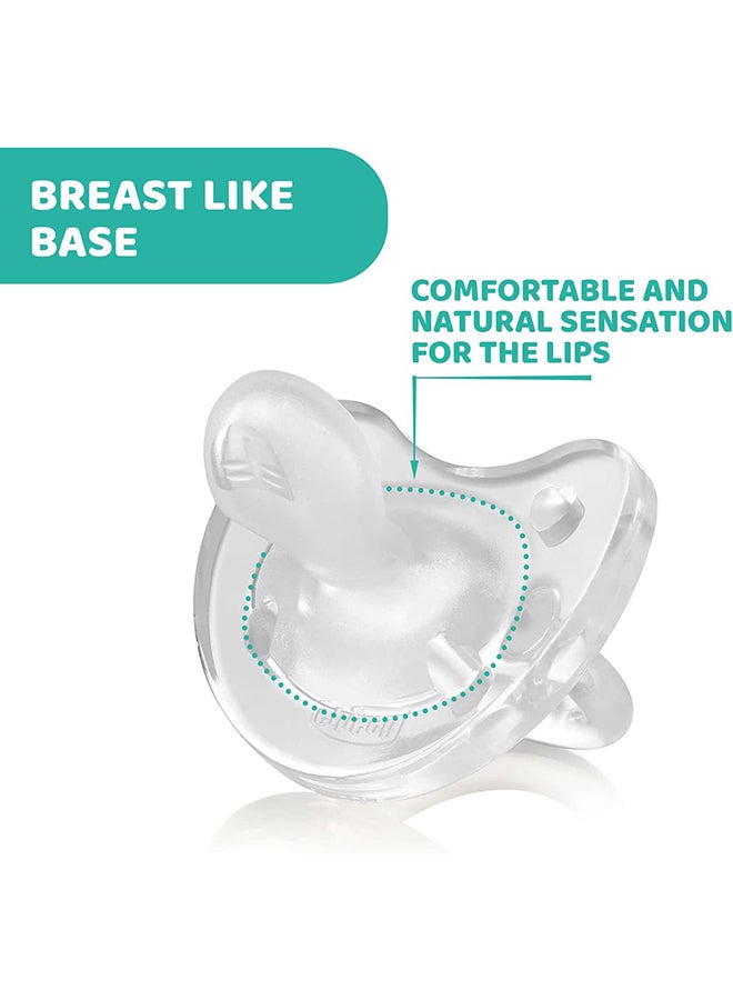 شيكو لهاية فيزيو سوفت من السيليكون لعمر بين 0-6 أشهر بلون أزرق، قطعة واحدة - Image 4