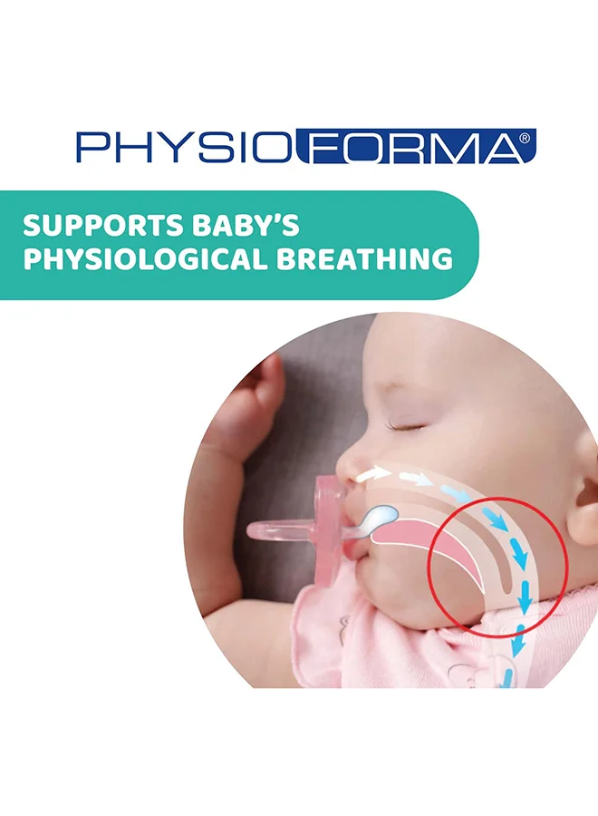 Chicco PhysioForma Soft Silicone Soother 16-36M 1Pc, Pink