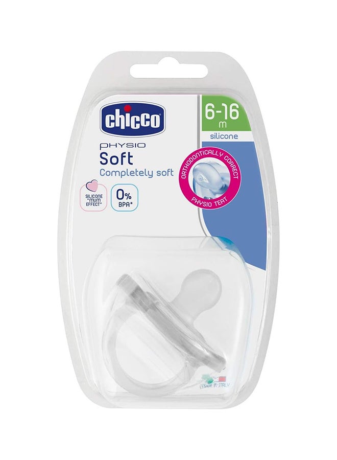 PhysioForma Soft Silicone Soother 6-16M 1Pc
