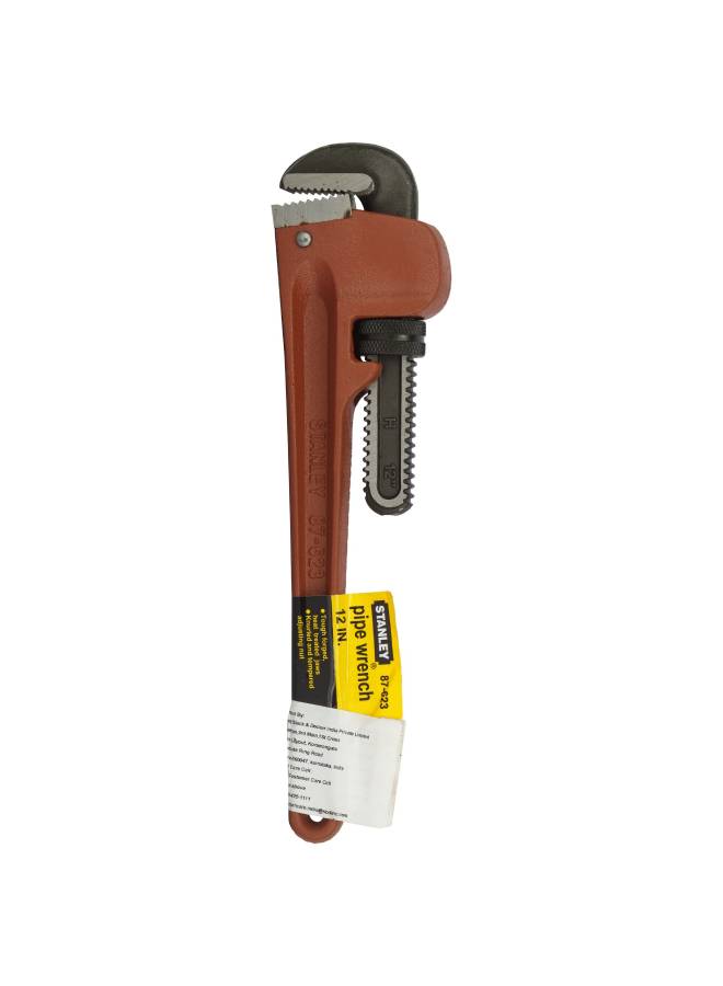 Stanley - Floating Hook Jaw Pipe Wrench Multicolour - Image 1