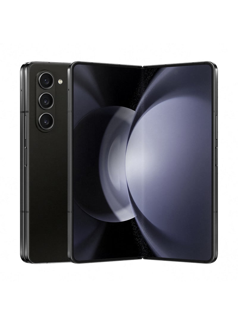 Samsung - Galaxy Z Fold 5 Dual SIM Phantom Black 12GB RAM 1TB 5G - Middle East Version - Image 1